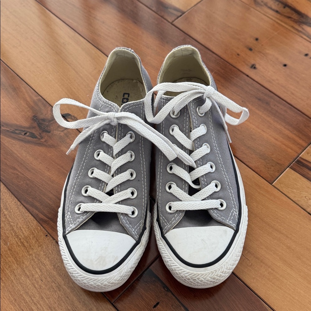Converse Classic Gray Canvas Sneakers